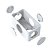 Caixa Condulete PVC 1/2 e 3/4” Para 5 Entradas Branco Inpol - Imagem 1
