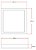 Painel de LED Sobrepor Quadrado 40x40cm 6500K 30W - Imagem 4
