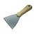 Espátula Rígida Com Cabo Madeira 10cm Dtools - Imagem 1