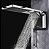 Ducha Eletrônica Acqua Duo Preta e Cromada 7800W 220V - Imagem 4