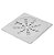 Grelha Quadrada para Ralo 15cm Inox com Sistema Rotativo - Imagem 2