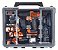 Jogo De Ferramentas Matrix 20v Com 6 Cabeçotes MTX20K6A-BR Black & Decker - Imagem 1
