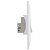 Interruptor Simples 4x2 com Placa Tramontina Aria Branco Tramontina - Imagem 4