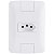 Conjunto Tomada 2P+T 20A 250V Aria Branco 4x2 Tramontina - Imagem 1