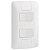 Conjunto 2 Interruptores Simples 4x2 com Placa Aria Branco Tramontina - Imagem 3