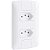 Conjunto 2 Tomadas 2P+T 10A com Placa Aria Branco Tramontina - Imagem 3
