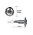 Parafuso Auto Perfurante Flangeado 4,2x19 mm para Drywall e Metal - Imagem 2