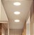 Painel LED Slim Embutir Redondo 18W 3000K 22x22cm Kian - Imagem 2