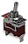 Chave Alavanca 1 Polo 2 Posições 15A 250V ON-OFF com Terminal Faston - Imagem 1