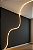 Perfil de Silicone Embutir Flexível 26x11mm para Fita LED Cristall Pro Mena Cristallux - Imagem 2