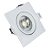 Spot de Embutir LED Quadrado 5W 4000K Luz Neutra Bivolt Branco Cristallux - Imagem 3