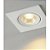 Spot de Embutir LED Quadrado 5W 4000K Luz Neutra Bivolt Branco Cristallux - Imagem 2