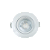 Spot de Embutir LED Redondo 5W 3000K Luz Amarela Bivolt Cristallux - Imagem 1