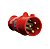 Plugue Macho Industrial 3P+T 32A 380/440V Vermelho N4276 Steck - Imagem 2
