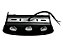 Arandela LED Lentille Trois 6W 3000K Preto IP65 Lumanti - Imagem 5