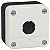 Caixa Botoeira Plástica com 1 Furo 22mm Cinza XALB01C Schneider Electric - Imagem 1