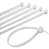 Abraçadeira de Nylon Branca 7,6x400mm 6.6 Serrana - Imagem 3