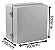 Quadro de Comando 300x300x200mm IP68 Tampa Opaca Cinza Rohdina - Imagem 4