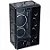 Caixa Embutida Para Alvenaria PVC 4x2 Preta - Imagem 1