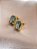 Brinco Mater - ouro amarelo 18k e topázio sky - Imagem 2