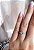 Anel Nina - ouro branco 18K e diamantes - Imagem 5