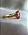 Anel Queen - ouro amarelo 18k e turmalina rosa - Imagem 3