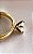 Anel Classique - ouro amarelo 18k e diamante de 50 pontos - Imagem 4