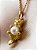 Pingente Gato - ouro amarelo 18k e pérola - Imagem 1