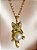 Pingente Gato - ouro amarelo 18k e pérola - Imagem 2