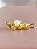Pingente Gato - ouro amarelo 18k e pérola - Imagem 3