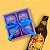 Kit presenteavel com 04 pães de mel tradicional + 01 Cerveja Colorado Appia 600ml - Imagem 1