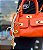 Bolsa Tote Pequena Laranja Com Chaveiros VCZ - Imagem 2