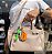 Bolsa Tote Pequena Heaven Couro Preto SCHUTZ - Imagem 2