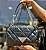 Bolsa Media Shoulder Shine Crinkle Preta SCHUTZ - Imagem 1