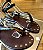 SCHUTZ SANDALIA RASTEIRA PELE DE COBRA E EMBLEMA AD FEM S216510042 - Imagem 3
