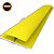Emenda H Rígida de forro PVC Amarelo 6m Plasbil - Imagem 2