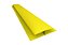 Emenda H Rígida de forro PVC Amarelo 6m Plasbil - Imagem 1