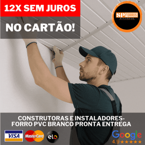 FORRO DE PVC BRANCO FRISADO 6mm – SÓ R$24,90/m² - Imagem 2