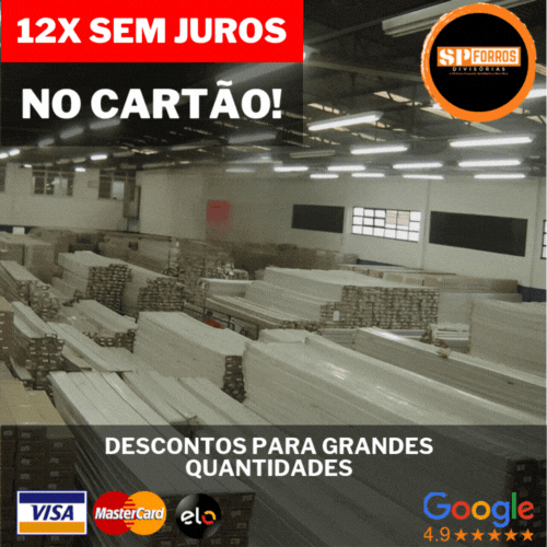 FORRO DE PVC BRANCO FRISADO 6mm – SÓ R$24,90/m² - Imagem 4