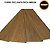 Forro PVC Liso Junta Seca Amadeirado Perfilix – Imbuia - Imagem 1