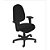 Cadeira Giratória Cavaletti Presidente tecido - Preto - 4001 - Imagem 2