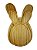 Tábua petisqueira decorativa coelho páscoa G  - 007 - Imagem 2