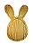 Tábua petisqueira decorativa coelho páscoa G  - 007 - Imagem 1