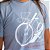 Baby Look Dry Fit Cinza - Bike Fixa - Imagem 2