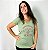 Baby look Viscolycra Verde Pastel - Nade Como Uma Sereia - Imagem 1