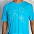 Camiseta Dry Fit Azul Turquesa - Cristo - Imagem 1