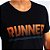 Camiseta Algodão Preto - Runner - Imagem 2