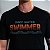 Camiseta Algodão Preta - Swimmer - Imagem 2