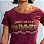 Baby Look Algodão Marmorizado Vinho - Swimmer - Imagem 2
