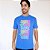 Camiseta Dry Fit Tradicional Azul - Run Run - Imagem 1